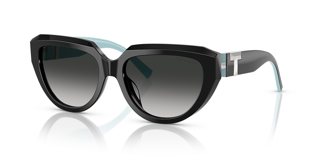 Tiffany & Co. TF4238U L (55 - 17) with Grey lenses and Black frame