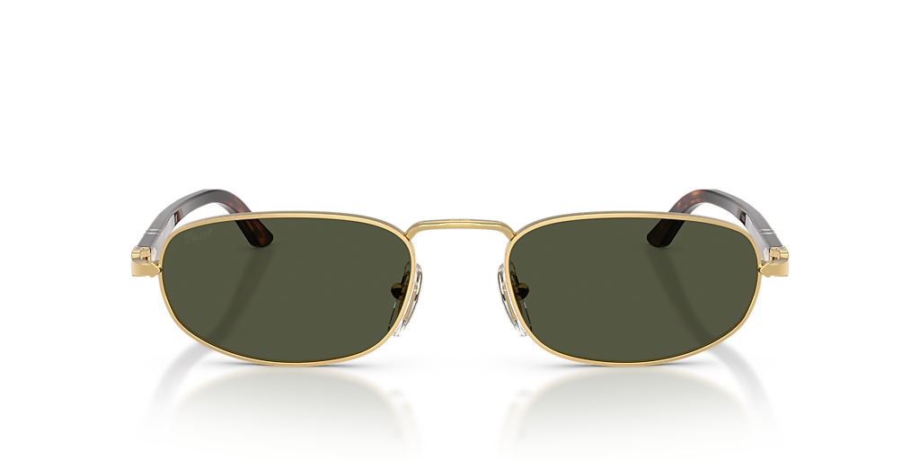 Persol PO1028S XXL (56 - 20) with Green lenses and Gold frame