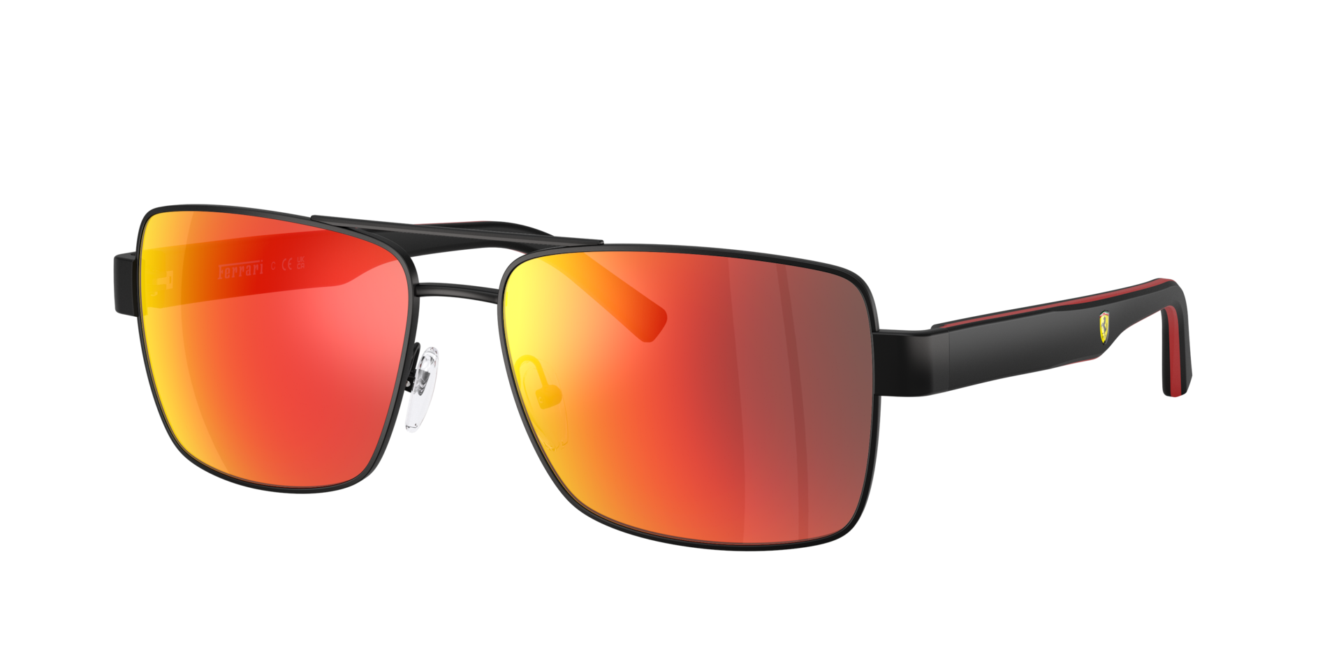 Scuderia Ferrari FZ5005 XXL (59 - 16) with Red lenses and Black