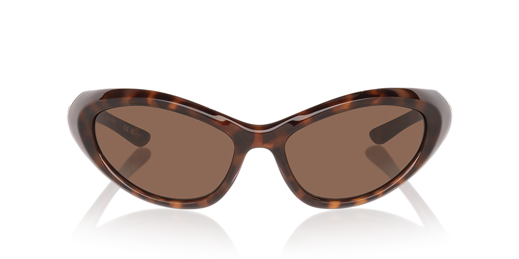 Balenciaga BB0384S XXL (70 - 19) with Brown lenses and Tortoise