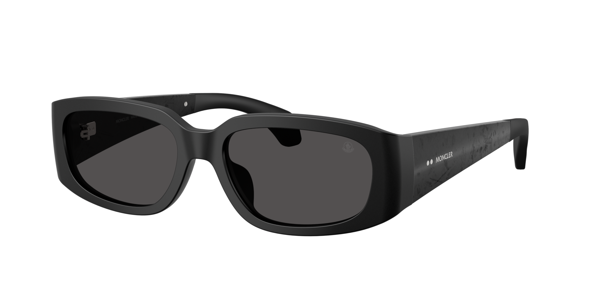 Moncler Unisex Sunglass ME6014U Lumin - Couleur du Monture Noir mat Couleur de Lentille Gris fonc uni 890 €