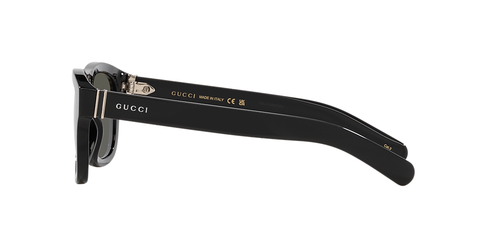 Gucci GG1509S M (54 - 20) with Grey lenses and Black frame