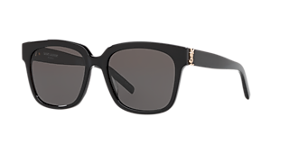 Saint Laurent SL790 S (53 - 19) with Black lenses and Black frame