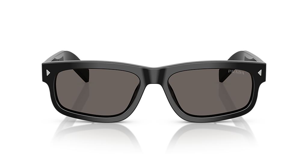 Prada PR B11SF L (57 - 15) with Grey lenses and Black frame