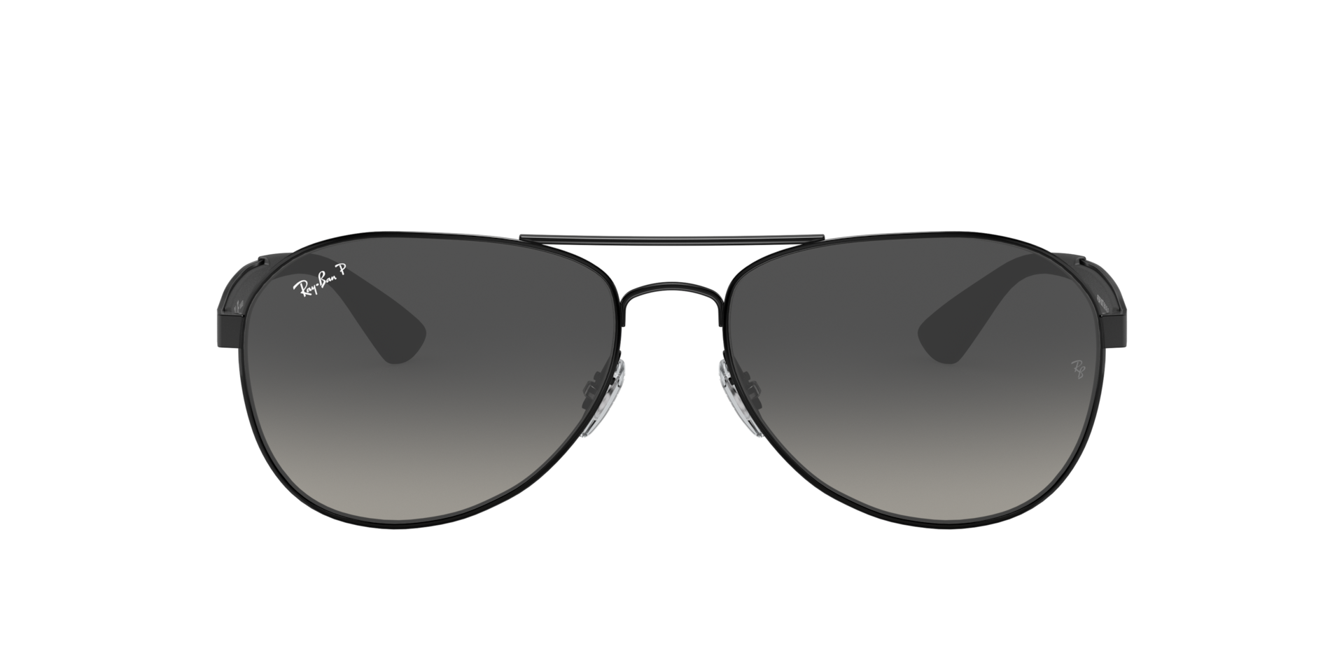 Ray-Ban RB3549 XL (61 - 16) with Grey lenses and Black frame