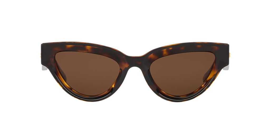 Bottega Veneta Sunglasses – Brown Tortoise Frame Bottega Veneta: Brown Square Sunglasses | SSENSE main image 4