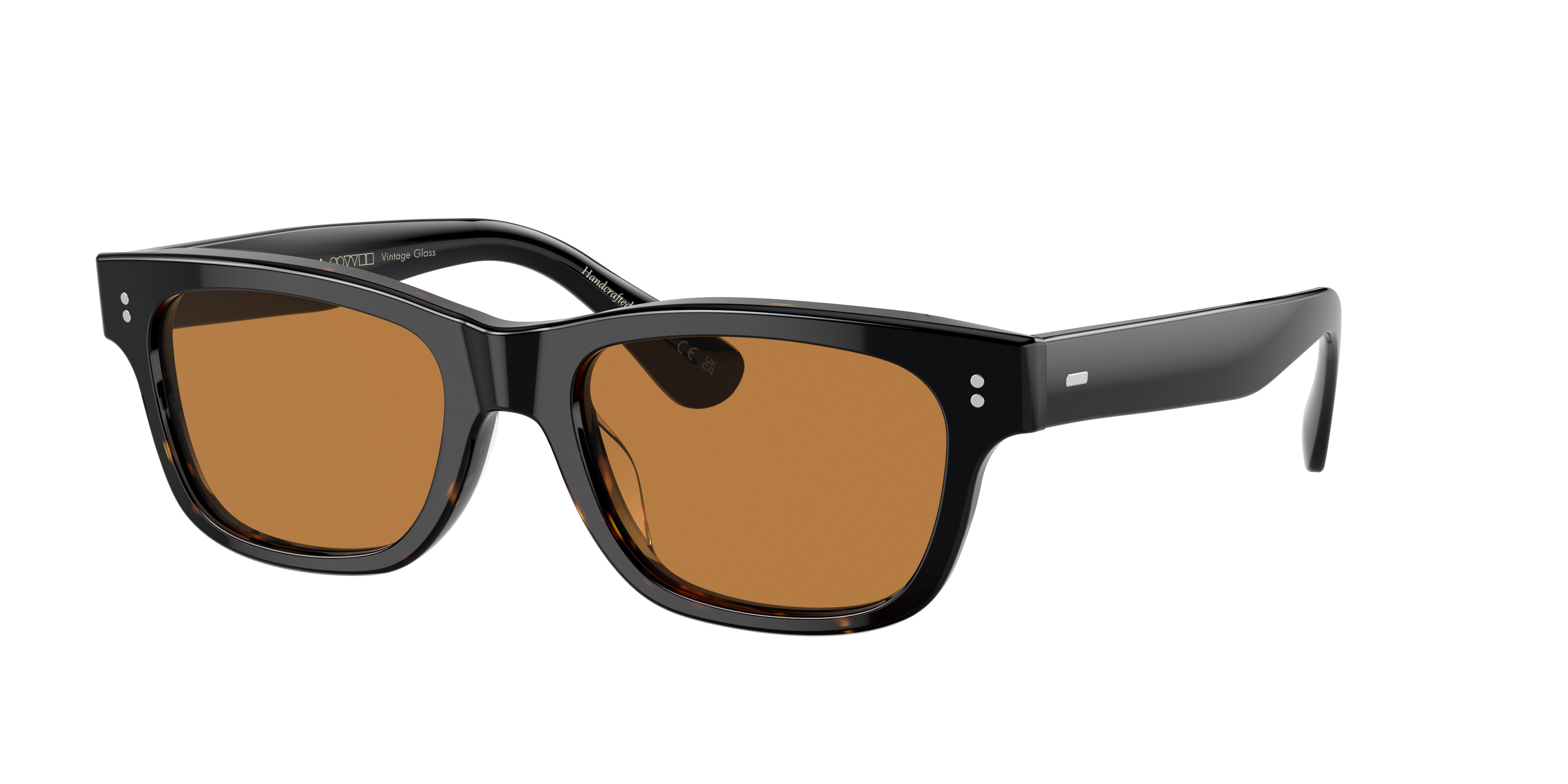Oliver Peoples Unisex Sunglass OV5540SU Rosson Sun -  Frame color: Black/362 Gradient, Lens color: Cognac