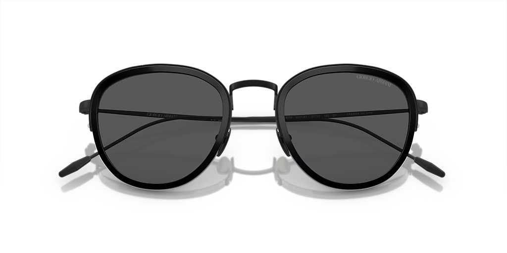 Giorgio Armani AR6068 M (50 - 22) with Grey lenses and Black frame
