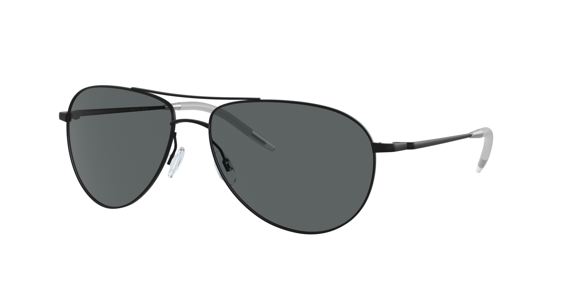 Oliver Peoples Mann Sunglass OV1002S Benedict - Rahmenfarbe: Matt Schwarz, Linsenfarbe: Midnight Express Polarisiert