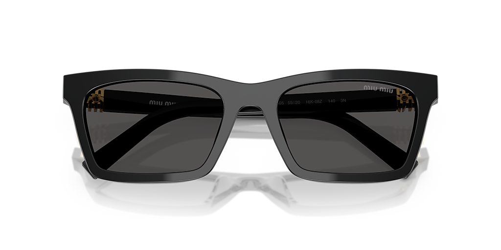 Miu Miu MU A05S L (55 - 19) with Grey lenses and Black frame