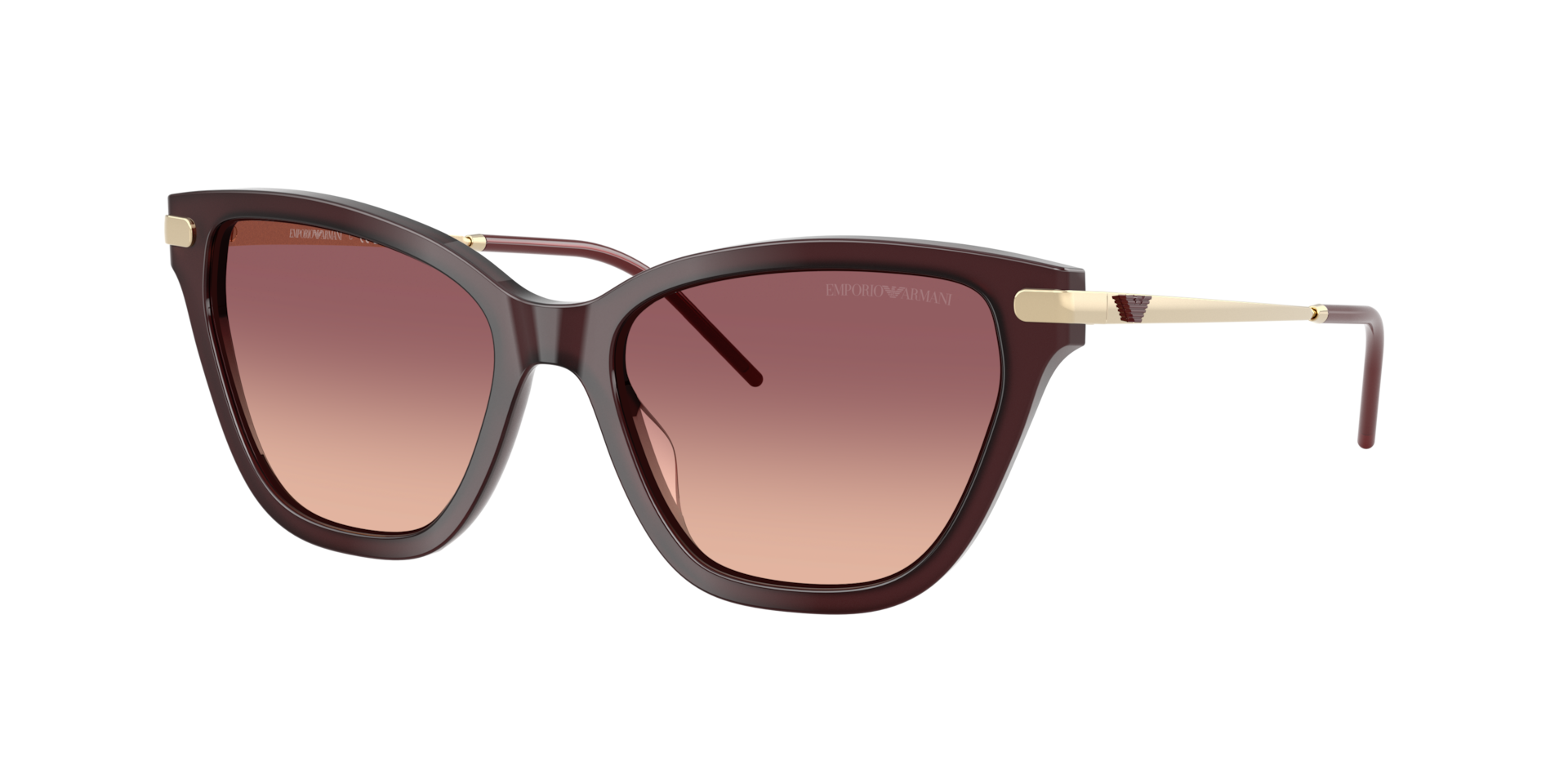 Emporio Armani Woman Sunglass EA4251 -  Frame color: Shiny Opal Bordeaux, Lens color: Pink Gradient Violet