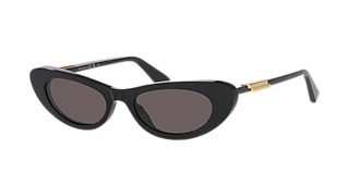 Bottega Veneta BV1387S S (54 - 17) with Blue lenses and Tortoise