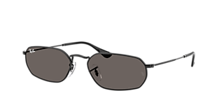 Ray-Ban Clubmaster Reverse S (51 - 21) with Grey lenses and Grey