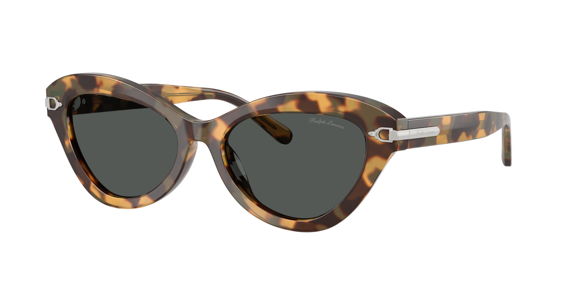 Ralph Lauren Woman Sunglass RL8236U -  Frame color: Spotty Havana, Lens color: Grey