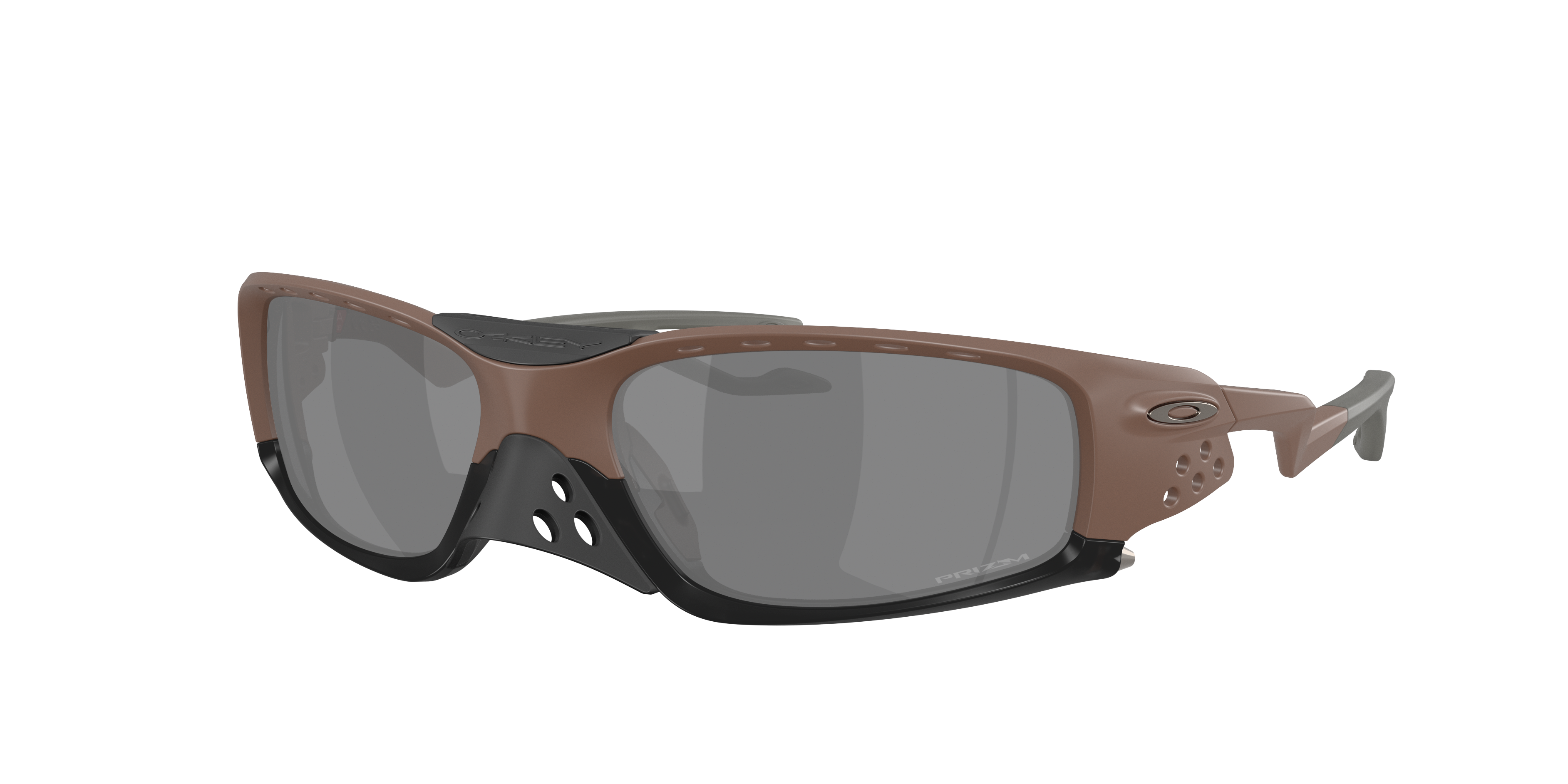 Oakley Unisex Sunglass OO9529 Plantaris SQ -  Frame color: Mahogany, Lens color: Prizm Black