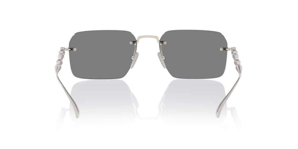 Gucci GG2154S L (56 - 18) with Grey lenses and Silver frame