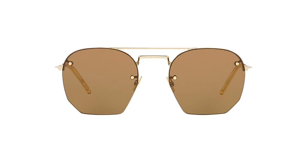Saint Laurent SL 422 XS (52 - 20) with Brown lenses and Brown