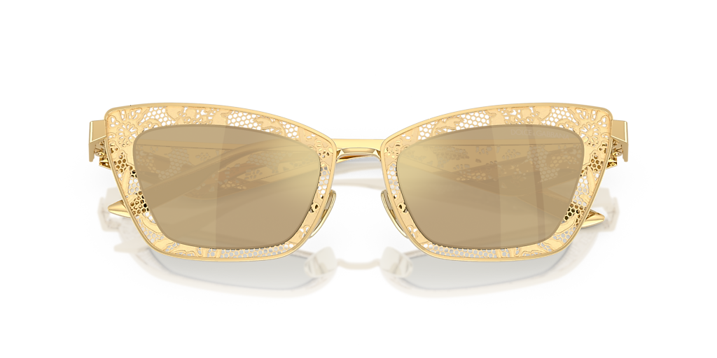 Dolce&Gabbana DG2311 XXL (51 - 20) with Gold lenses and Gold frame