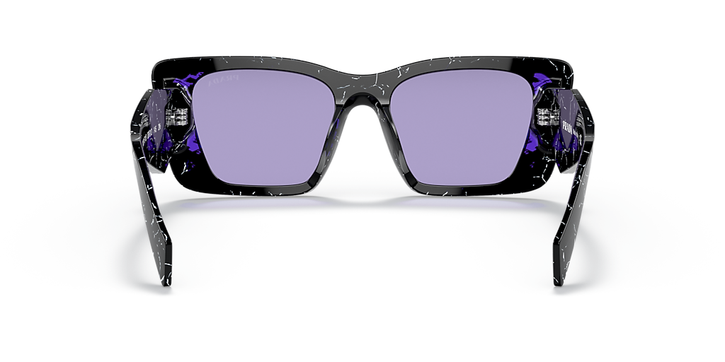 Prada PR 08YS XS (51 - 18) with Violet lenses and Tortoise frame