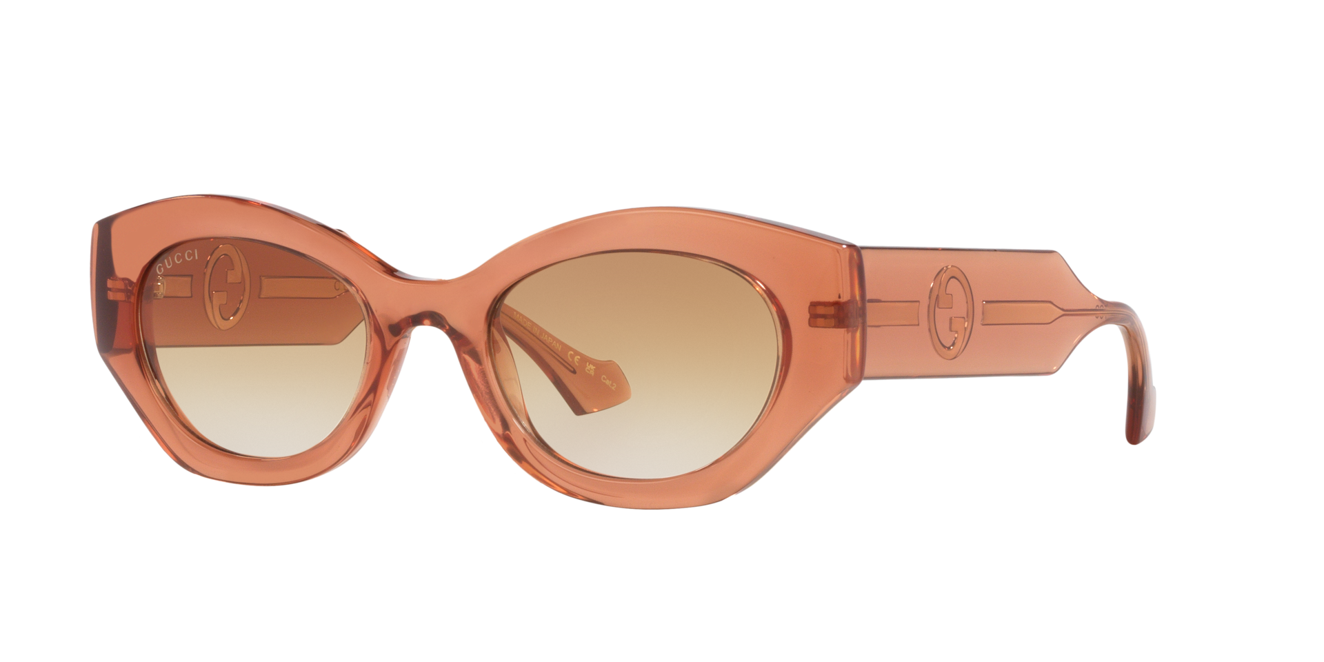 Gucci Femme Sunglass GG1553S - Couleur du Monture Brun Couleur de Lentille Brun 185 €