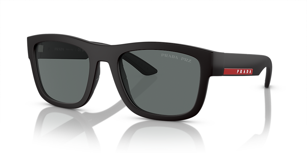 Prada Linea Rossa PS 01ZS XXL (56 - 21) with Grey lenses and Black