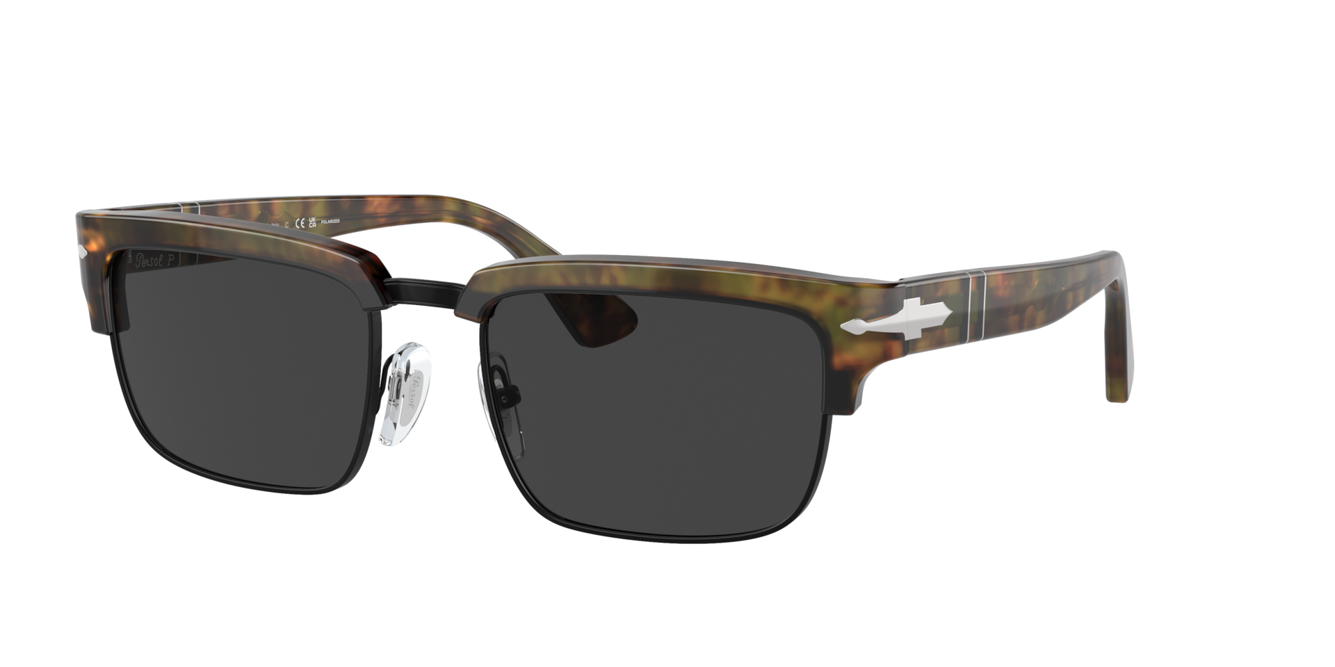 Persol Unisex Sunglass PO3354S - Couleur du Monture Caf Couleur de Lentille Polaris Noir 178 €