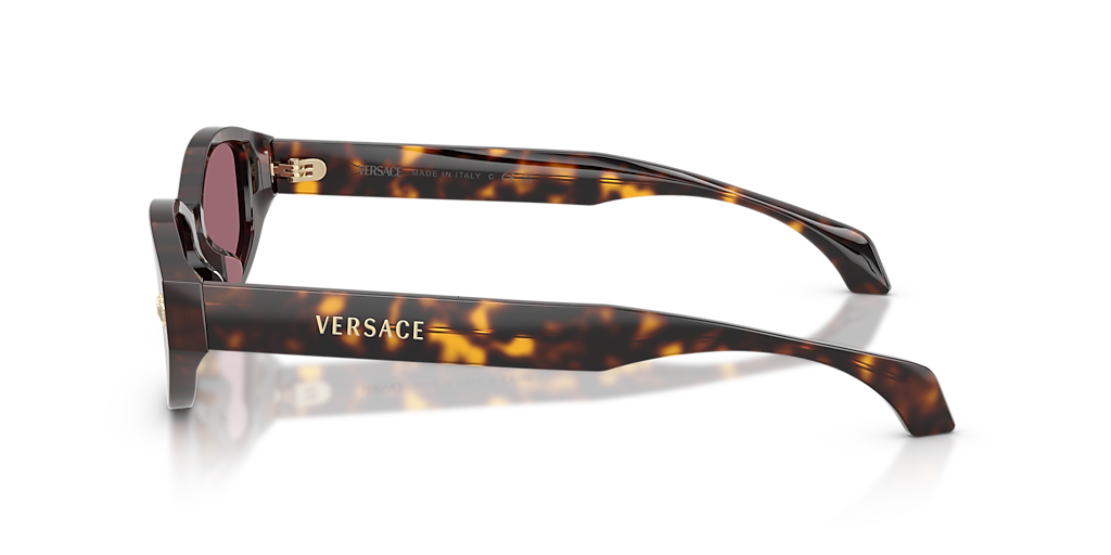 Versace VE4512D XL (54 - 17) with Violet lenses and Tortoise frame