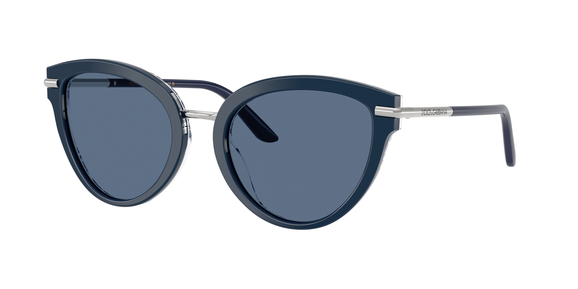 DolceGabbana Woman Sunglass DG4492 Frame color Blue On Blue Maiolica Lens color Blue DolceGabbana Woman Sunglass DG4492 Frame color Blue On Blue Maiolica Lens color Blue