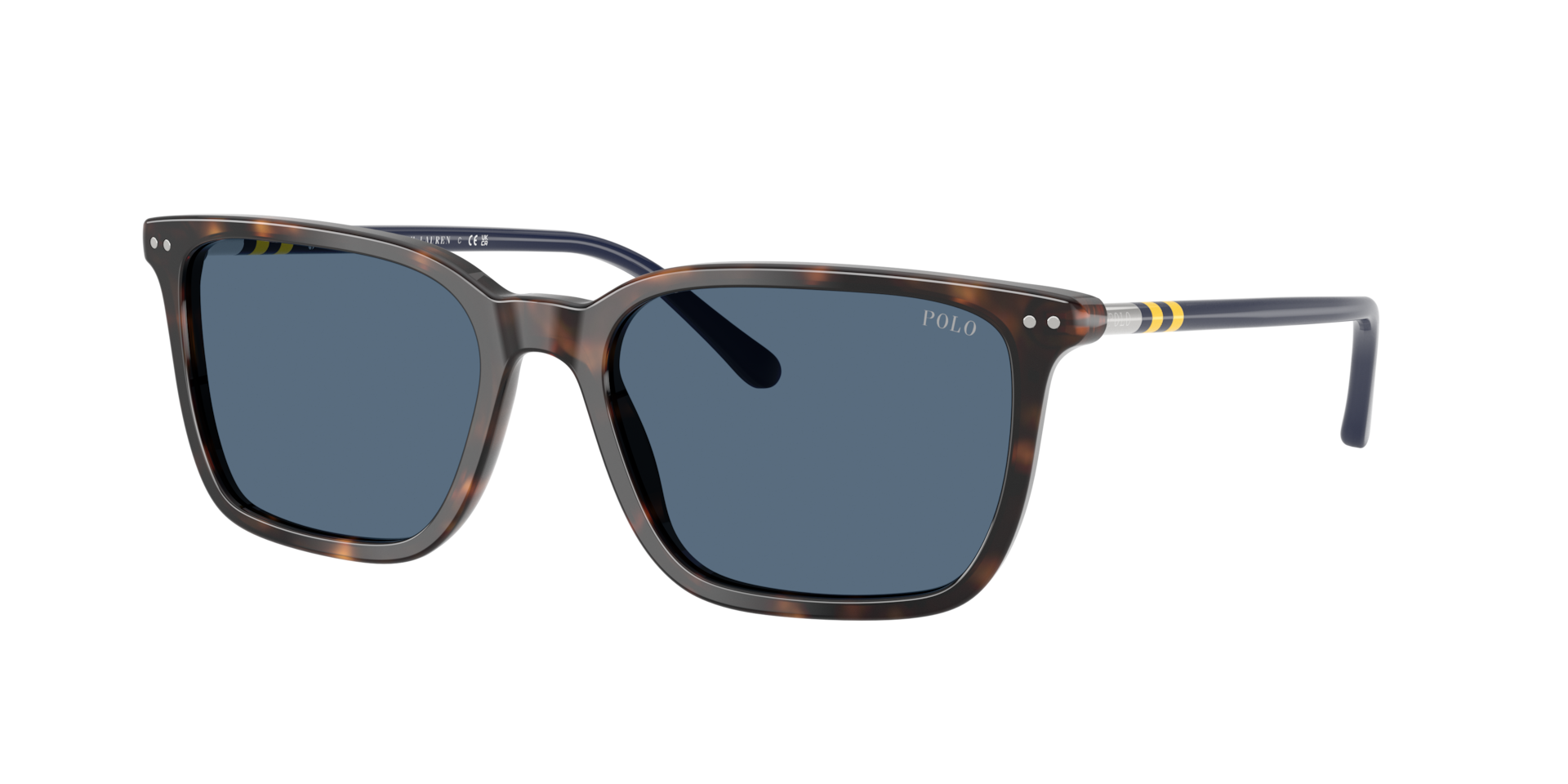 Polo Ralph Lauren Homme Sunglass PH4226 - Couleur du Monture: Havana brillant, Couleur de Lentille: Bleu foncé