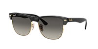 Ray-Ban Clubmaster Oversized L (57 - 16) with Grey lenses and