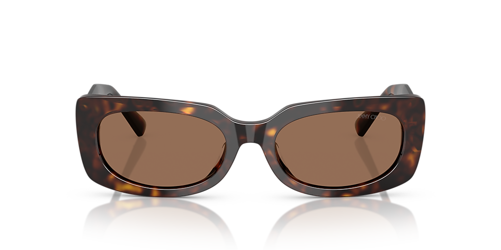 Jimmy Choo JC5029U S (54 - 18) with Brown lenses and Tortoise