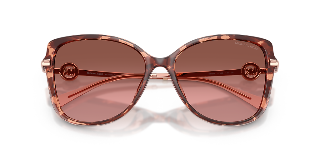 Michael Kors Athens XL (57 - 16) with Brown lenses and Tortoise