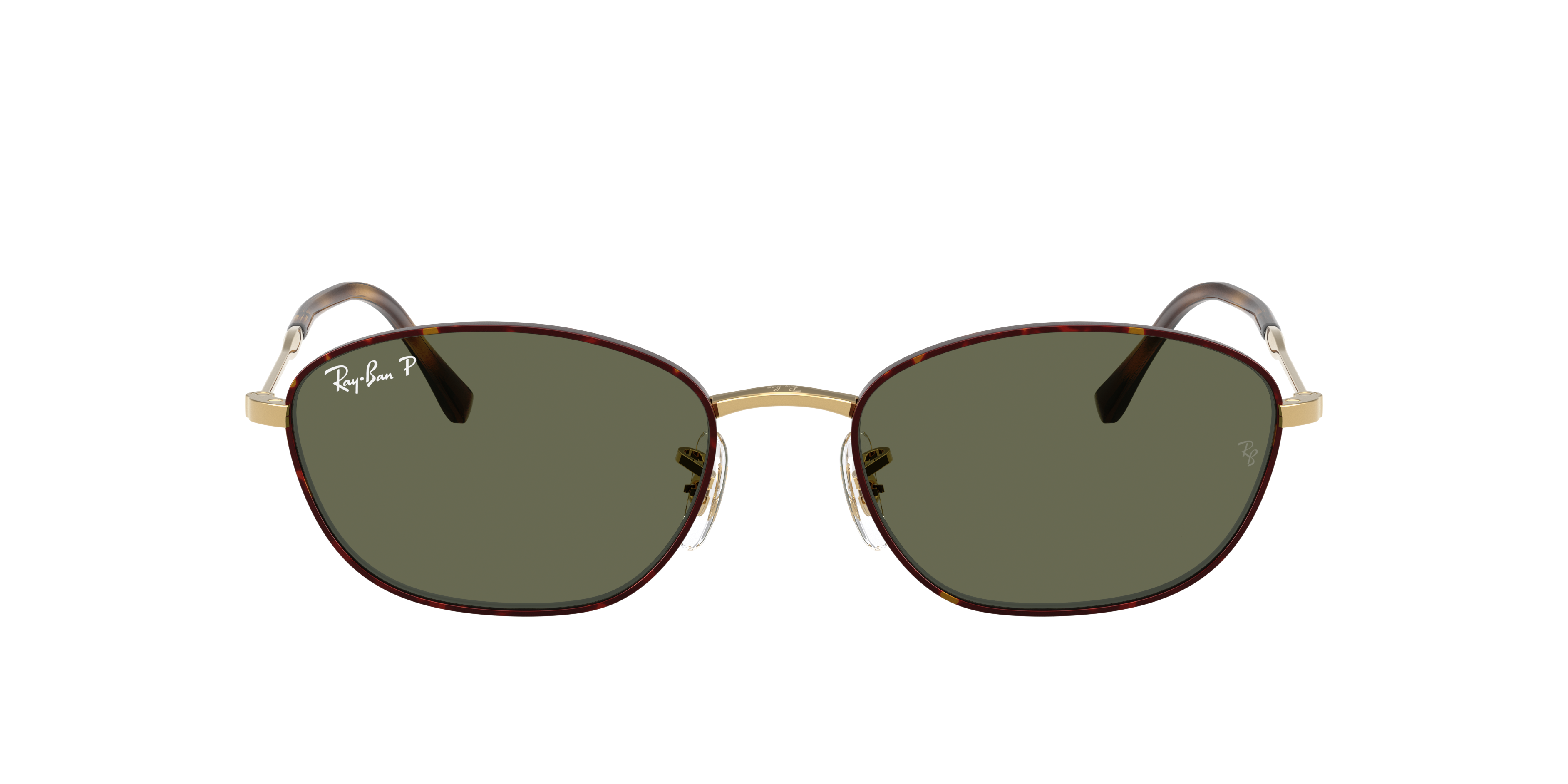 レイ Ray-Ban RB3749 XXL (58 - 18) with Green lenses and Tortoise frame