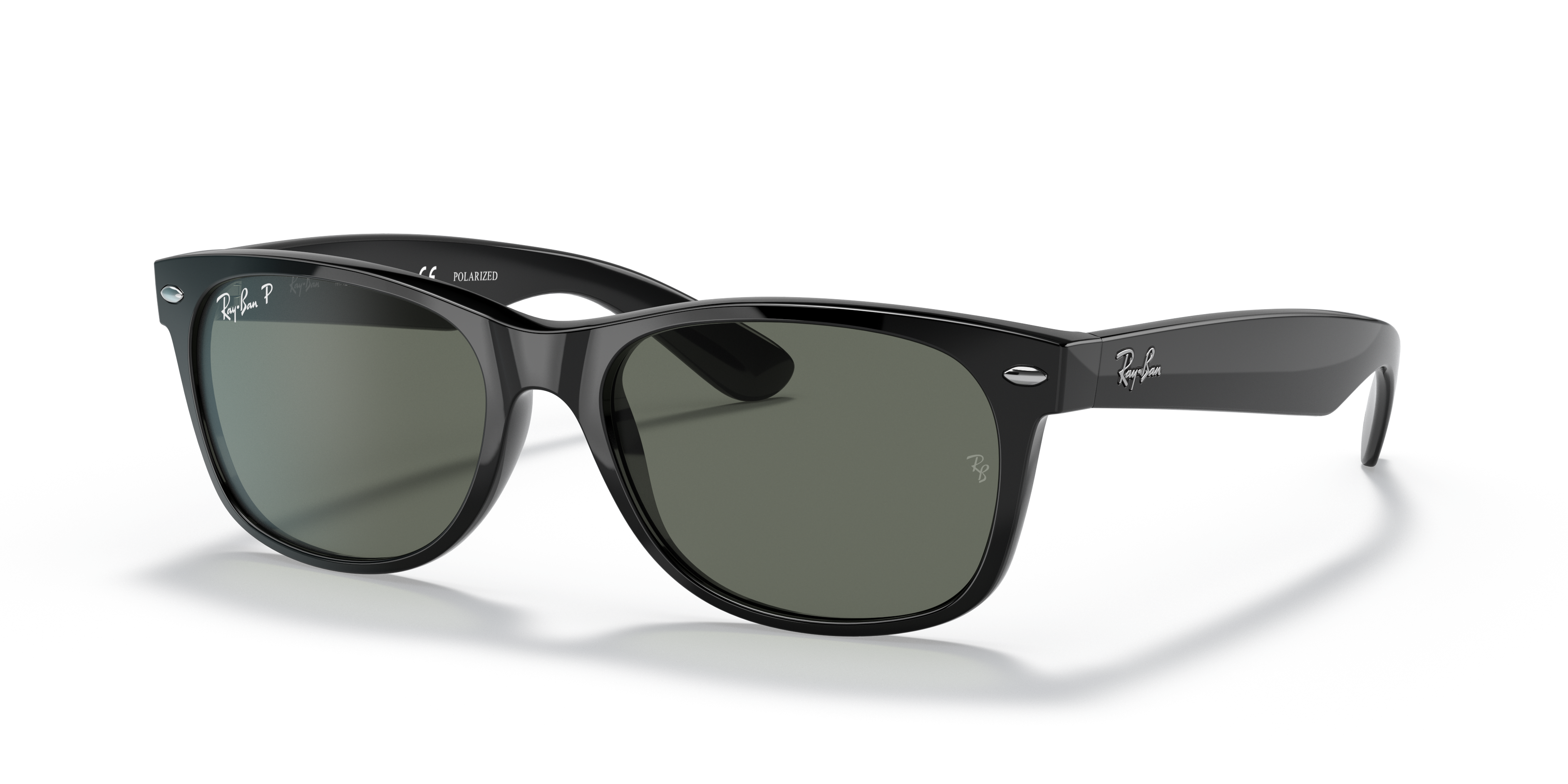 Ray-Ban New Wayfarer Classic XL (58 - 18) with Green lenses and