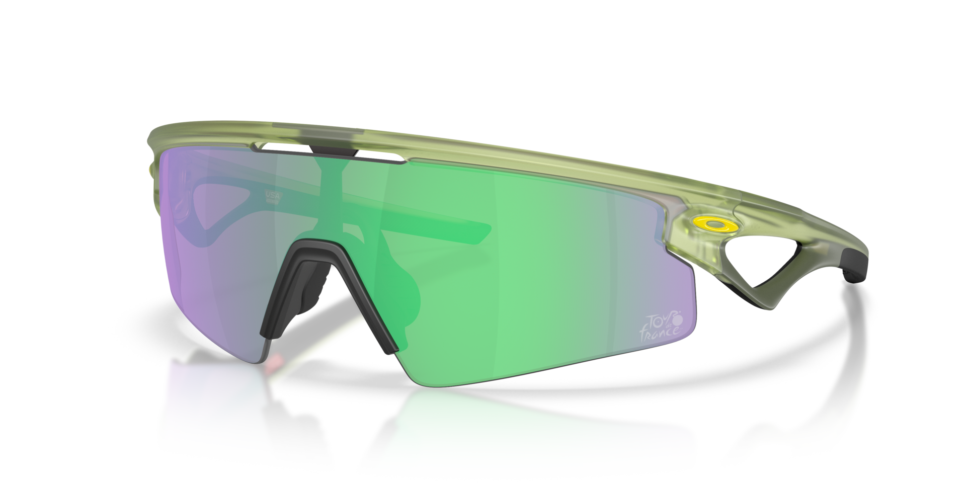 Oakley Prizm サングラス グリーンレンズ Oakley 2026 Tour De France™ Sphaera™ Strike L (37 - 137) with