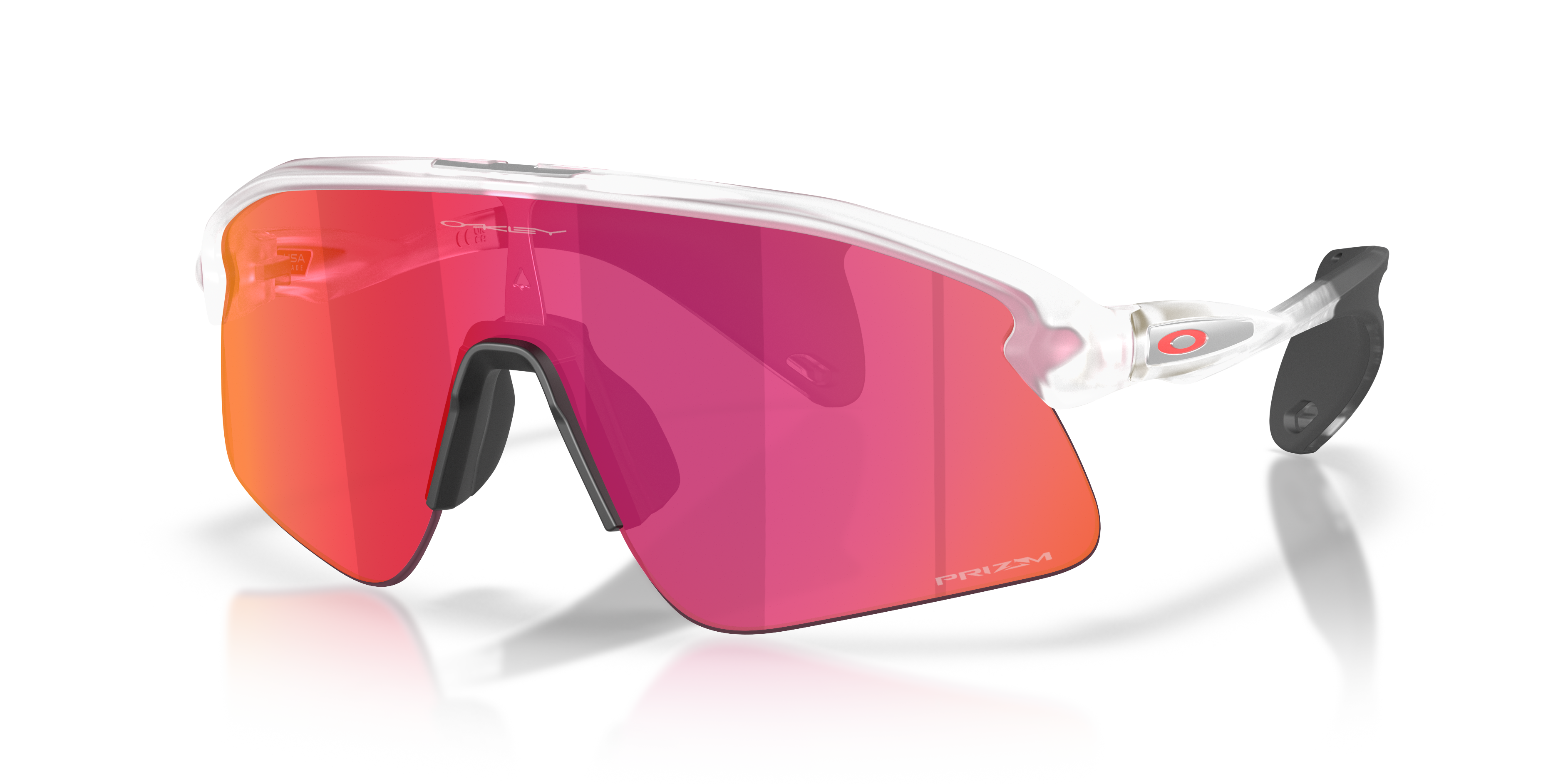 Oakley Stunt Devil L (0 - 139) with Red lenses and Transparent