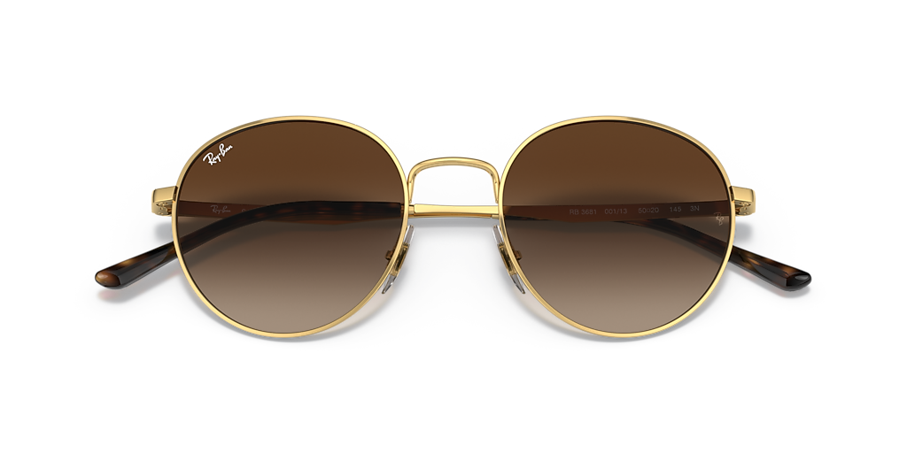 Ray-Ban RB3681 調光　サングラス Ray-Ban RB3681 S (50 - 20) with Brown lenses and Gold frame