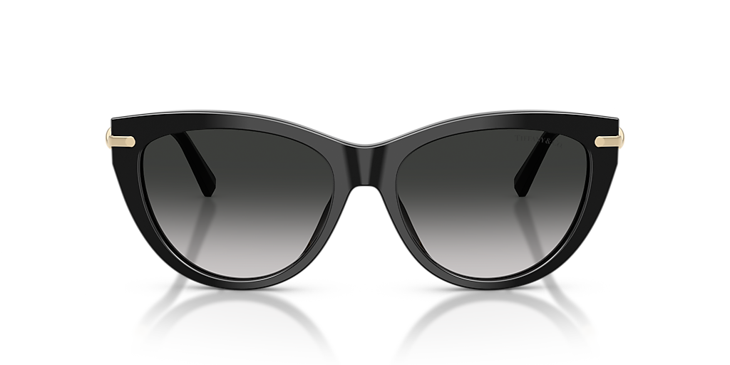ティファニー　サングラス　TF4253F ブラック　アジアンフィット Tiffany & Co. TF4253F XL (55 - 16) with Grey lenses and Black