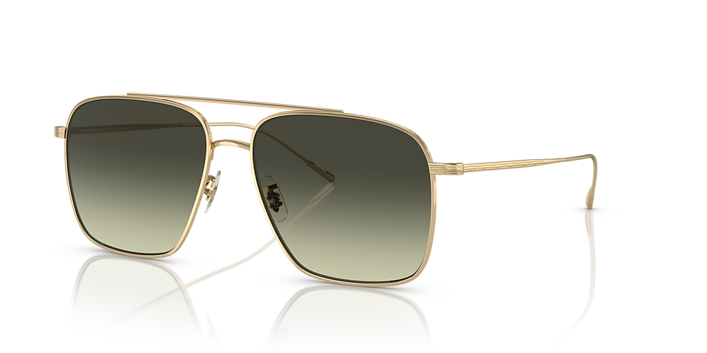 Oliver Peoples OV1320ST Dresner L (56 - 15) with Green lenses and