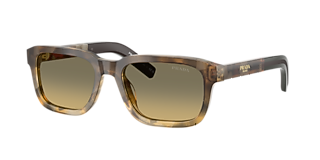 Prada PR B15S M (51 - 21) with Brown lenses and Brown frame