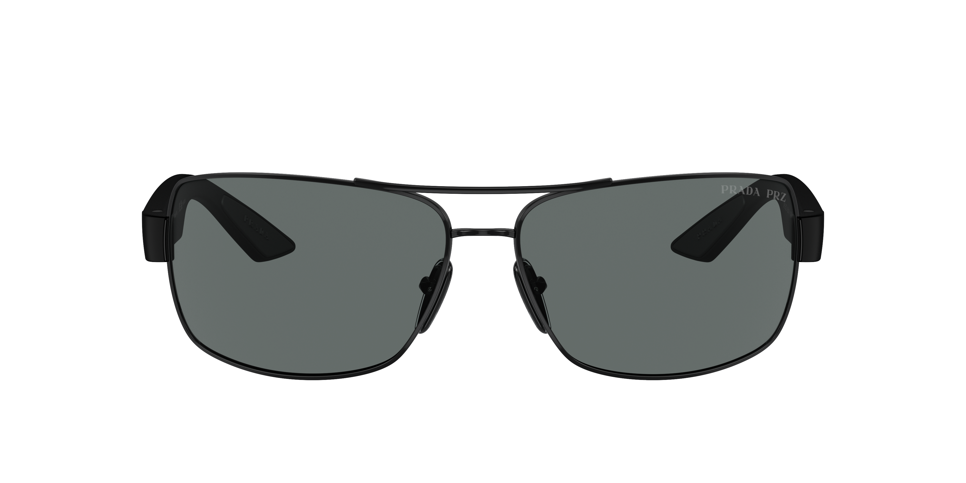 Prada Linea Rossa PS 50ZS XXL (65 - 14) with Grey lenses and Black