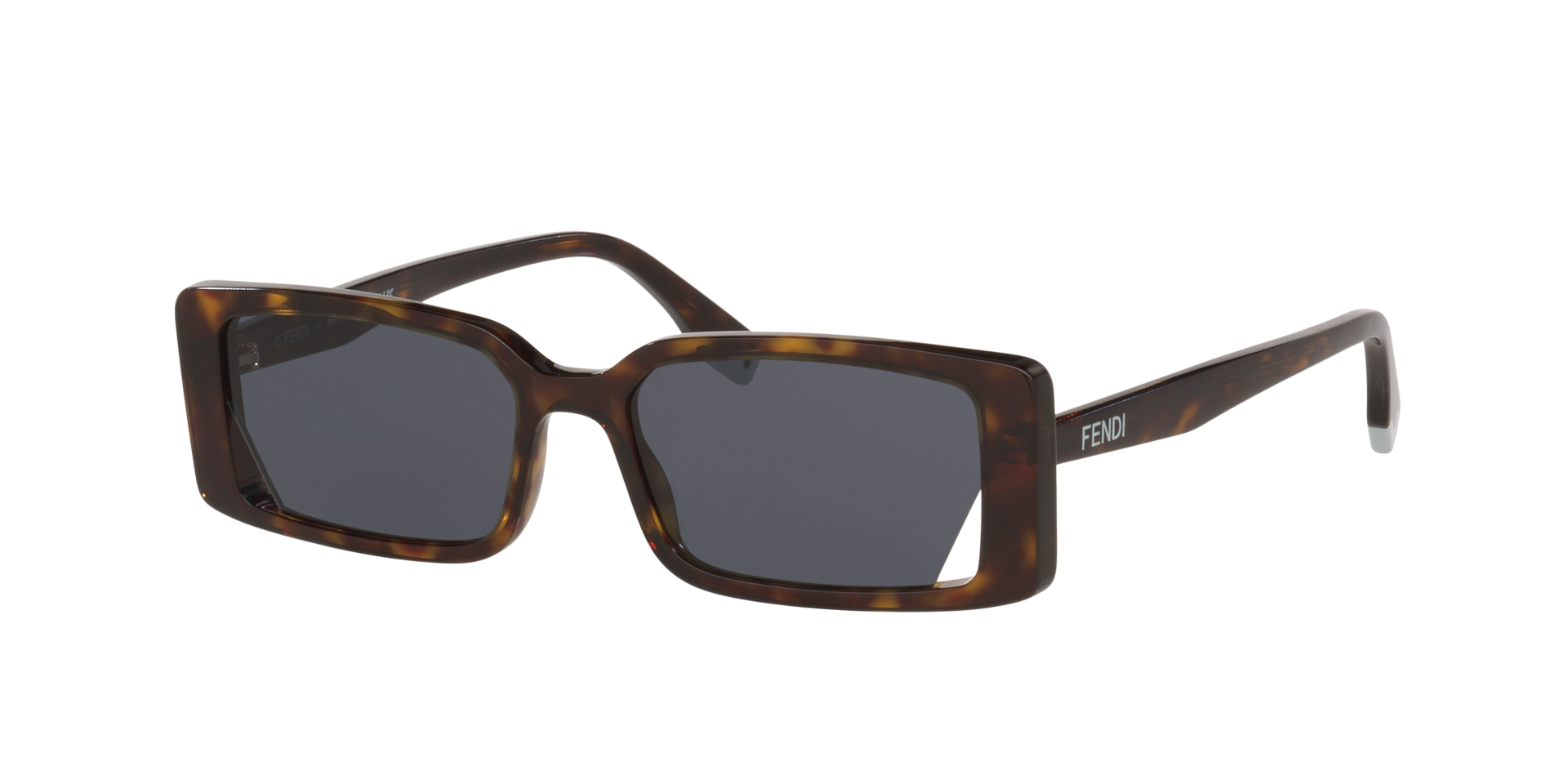 Fendi Femme Sunglass Fendi Way FE40164I - Couleur du Monture caille de tortue Noir Couleur de Lentille Gris 245 €