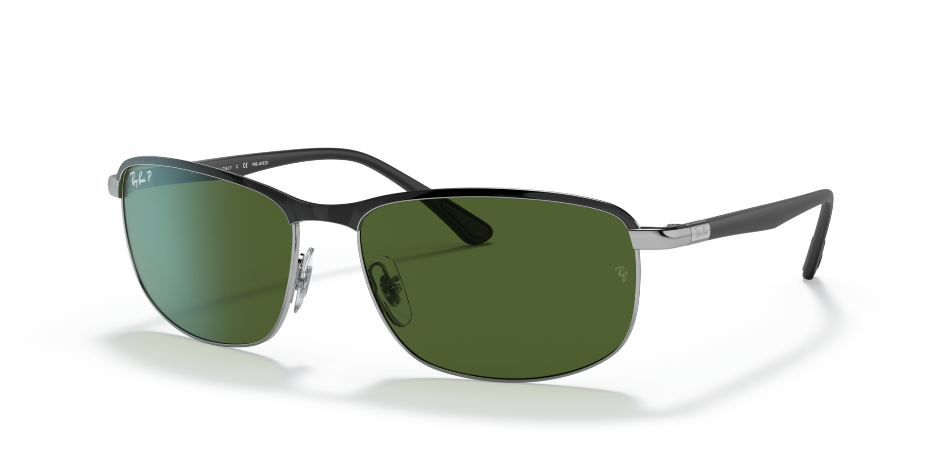 Ray-Ban RB3671 Polarized+ Lenses XXL (60 - 16) with Green lenses