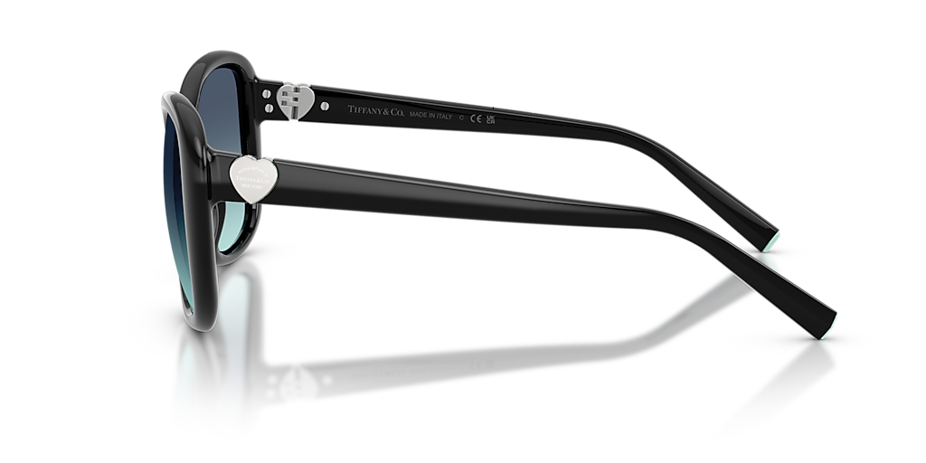 Tiffany & Co. TF4257U L (56 - 16) with Blue lenses and Black frame