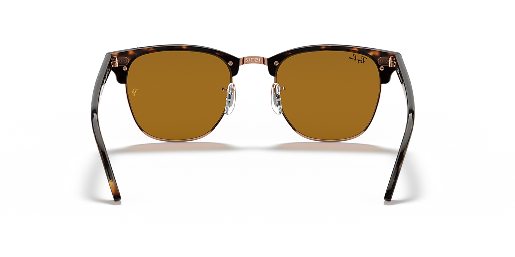 Ray-Ban Clubmaster Classic L (51 - 21) with Brown lenses and