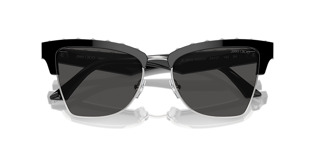 Jimmy Choo JC5014 M (54 - 17) with Grey lenses and Black frame