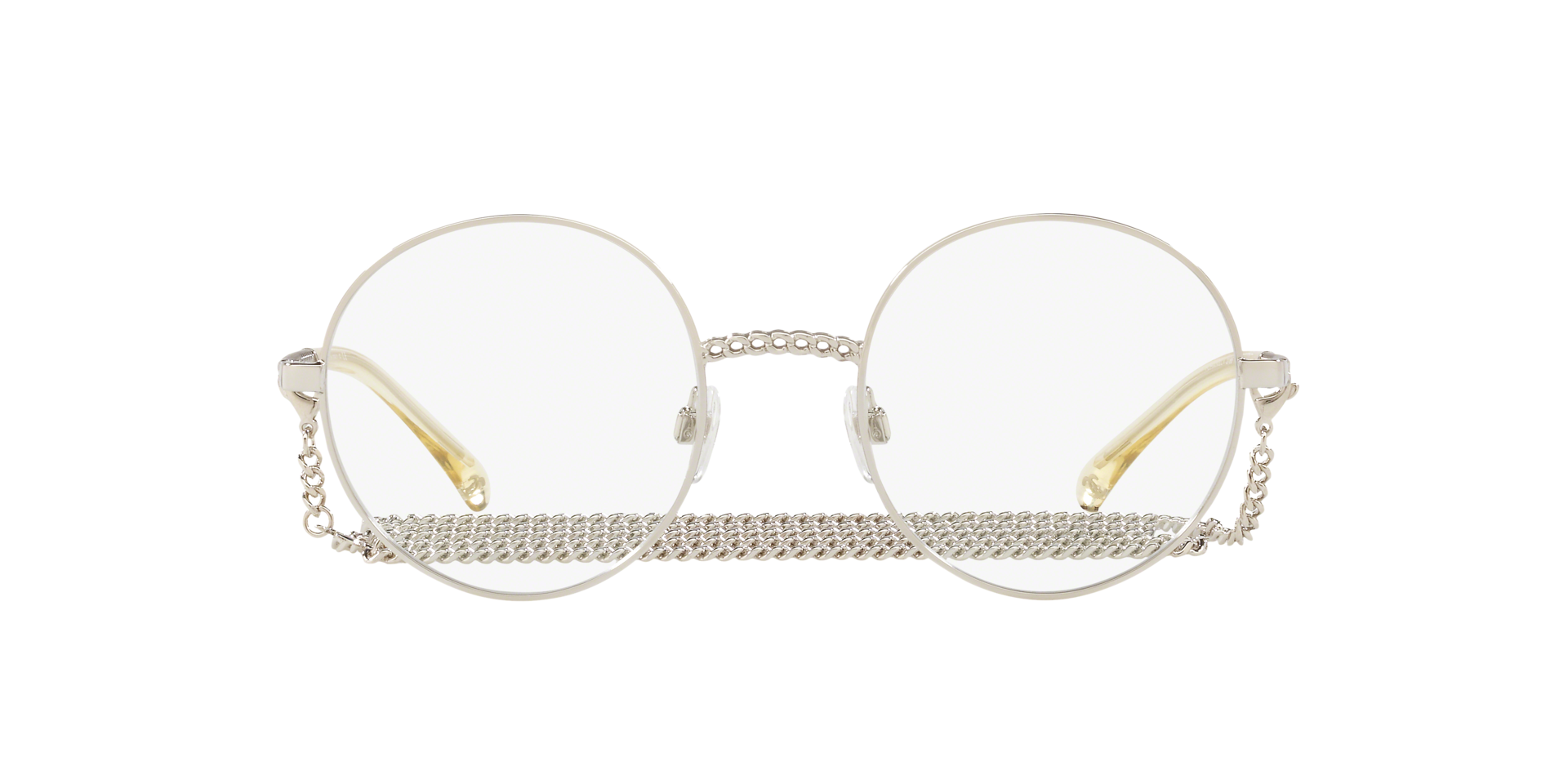 Chanel CH2186 M (51 - 21) with Transparent lenses and Silver frame
