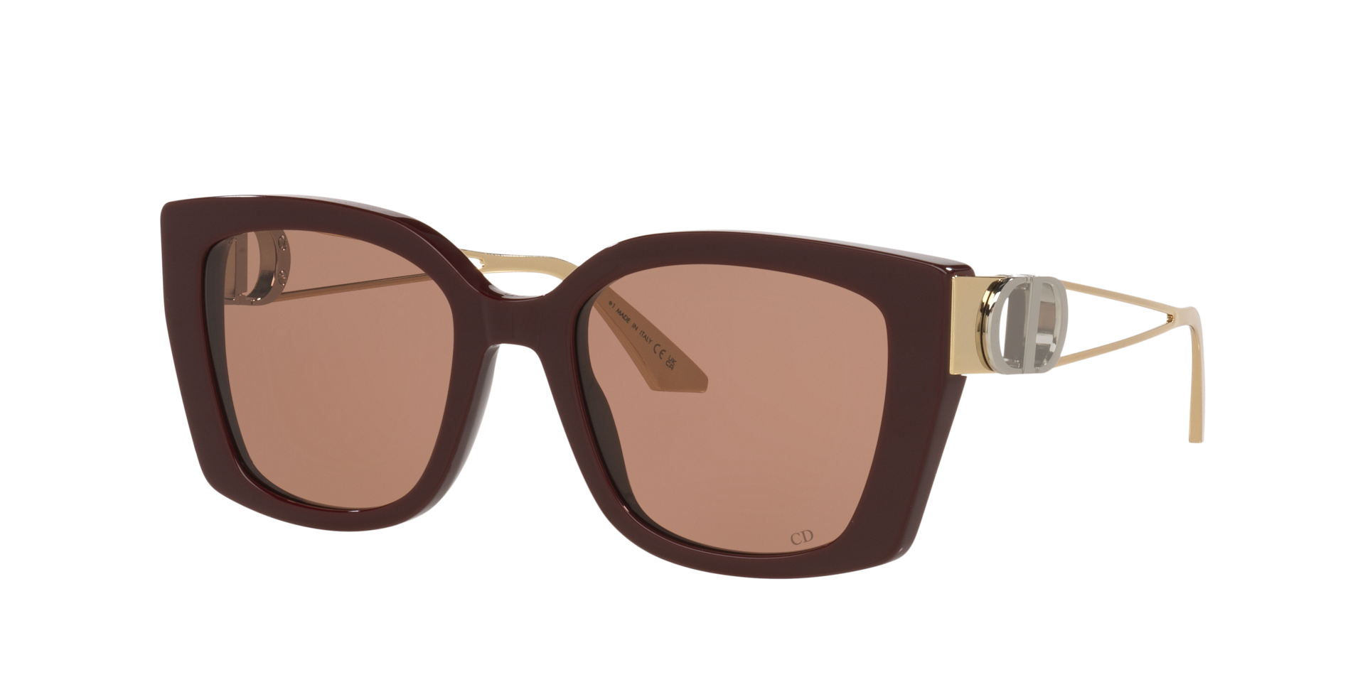 DIOR Woman Sunglass 30Montaigne S13I -  Frame color: Red Dark, Lens color: Red