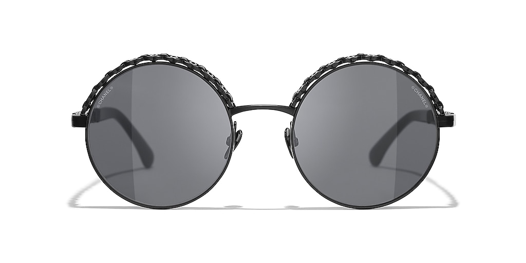 Chanel Round Sunglasses CH4265Q L (53 - 21) with Grey lenses and