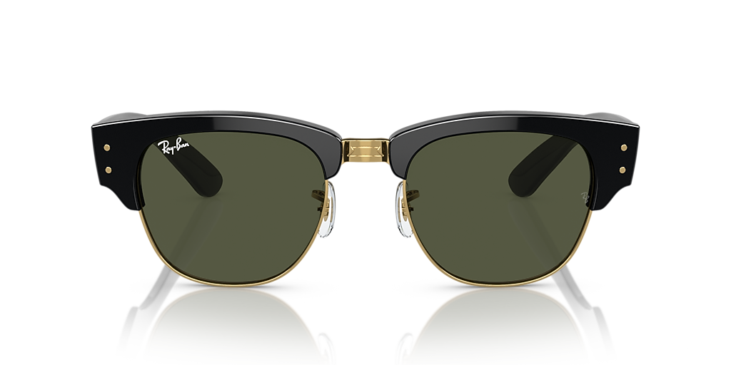 Ray-Ban Mega Clubmaster XL (53 - 21) with Green lenses and  display picture 2